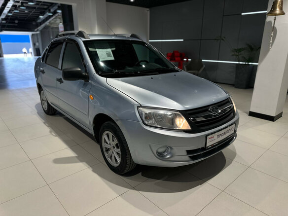2014 Lada (ВАЗ) Granta I, голубой - вид 1