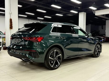 2023 Audi A3 Sportback 35 TFSI IV (8Y), зелёный, 2190000 рублей, вид 2
