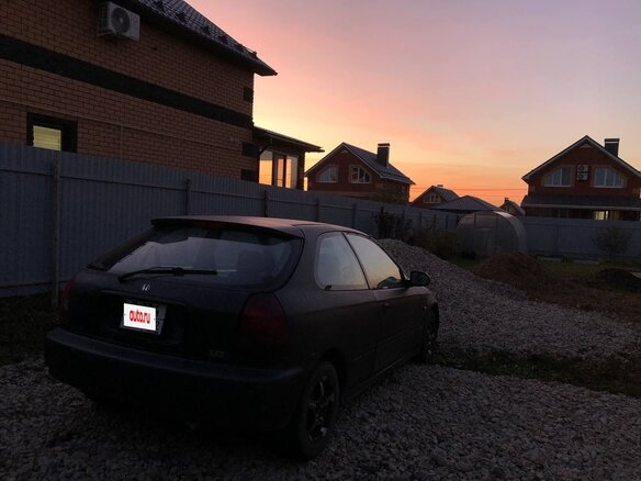 1997 Honda Civic VI, серый, 160000 рублей - вид 3