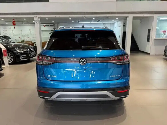 2022 Volkswagen Tayron I, синий - вид 4