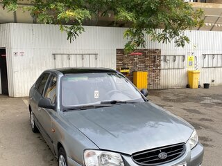 2005 Hyundai Accent ТагАЗ II, серый, 199999 рублей, вид 2