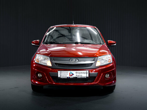 2017 Lada (ВАЗ) Granta Sport I, красный - вид 1