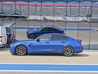 2021 BMW M3 Competition Package VI (G80), синий, 7750000 рублей, вид 4