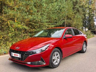 2021 Hyundai Avante VII, красный, 2200000 рублей, вид 1