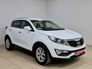 2013 Kia Sportage III, белый, 1295000 рублей, вид 3