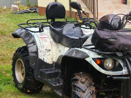 2013 Stels ATV-500, оранжевый, 320000 рублей, вид 2