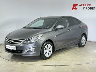 2016 Hyundai Solaris I Рестайлинг, серый, 1000000 рублей, вид 1