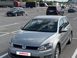 2014 Volkswagen Golf VII, серебристый, 1350000 рублей, вид 2