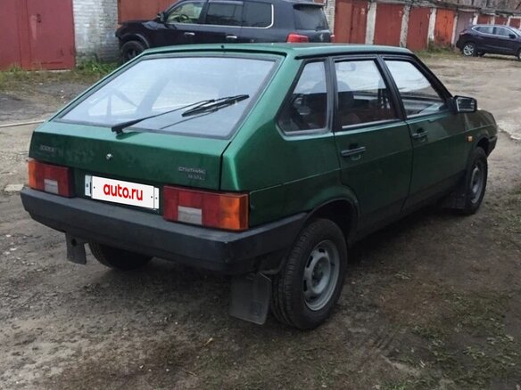 2001 Lada (ВАЗ) 2109, зелёный, 398000 рублей - вид 4