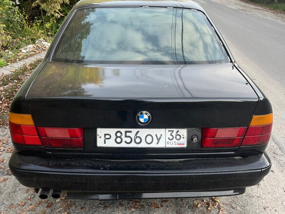 1988 BMW 5 серии 525i III (E34), чёрный, 350000 рублей - вид 7
