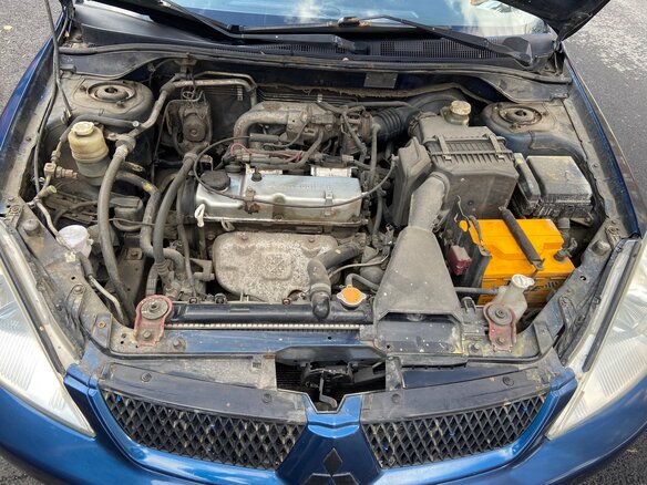 2005 Mitsubishi Lancer IX, синий, 300000 рублей - вид 11