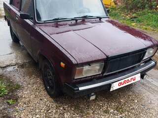 2008 Lada (ВАЗ) 2107, пурпурный, 110000 рублей, вид 1