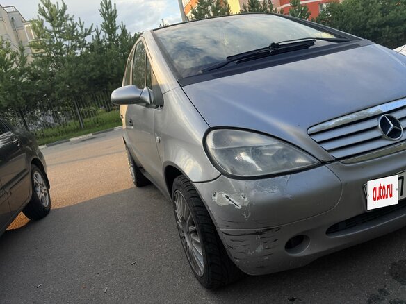 2000 Mercedes-Benz A-Класс 140 I (W168), серебристый, 250000 рублей - вид 7