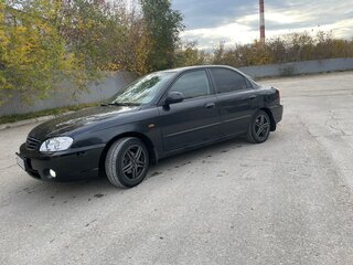 2007 Kia Spectra I Рестайлинг 2, чёрный, 370000 рублей, вид 1