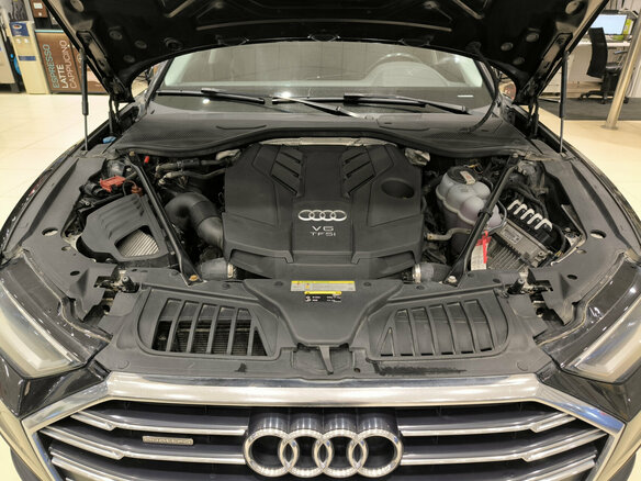2018 Audi A8 55 TFSI IV (D5), чёрный, 3099000 рублей - вид 8
