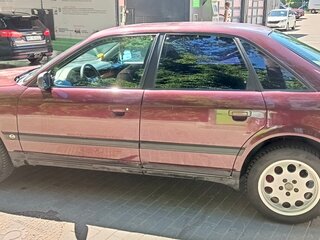 1992 Audi 100 IV (C4), пурпурный, 315000 рублей, вид 4