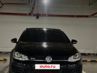 2013 Volkswagen Golf VII, чёрный, 1150000 рублей, вид 2