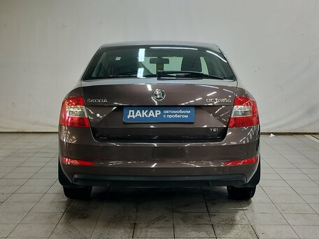 2013 Skoda Octavia III (A7), коричневый, 770000 рублей, вид 5