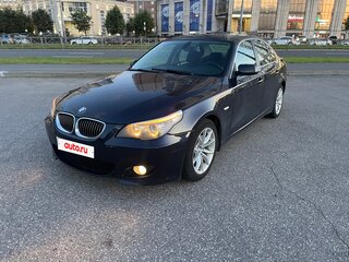 2008 BMW 5 серии 520d V (E60/E61) Рестайлинг, синий, 1150000 рублей, вид 2