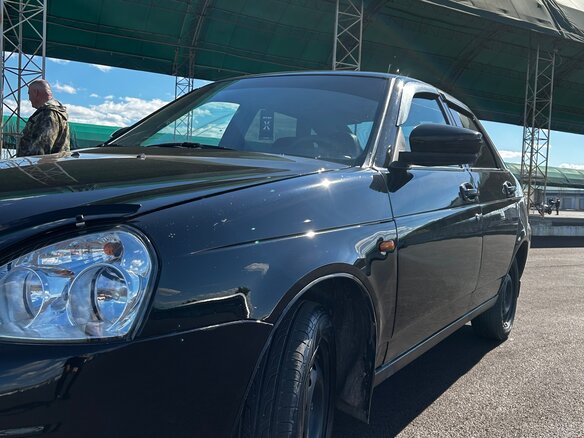 2008 Lada (ВАЗ) Priora I, чёрный, 310000 рублей - вид 19