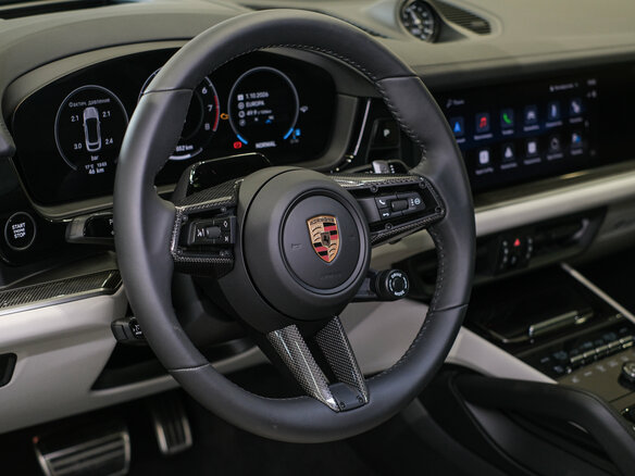 2026 Porsche Cayenne Coupé III Рестайлинг, серый - вид 20