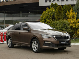 2020 Skoda Rapid II, коричневый, 1098000 рублей, вид 2