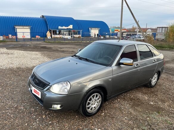 2008 Lada (ВАЗ) Priora I, серый - вид 1