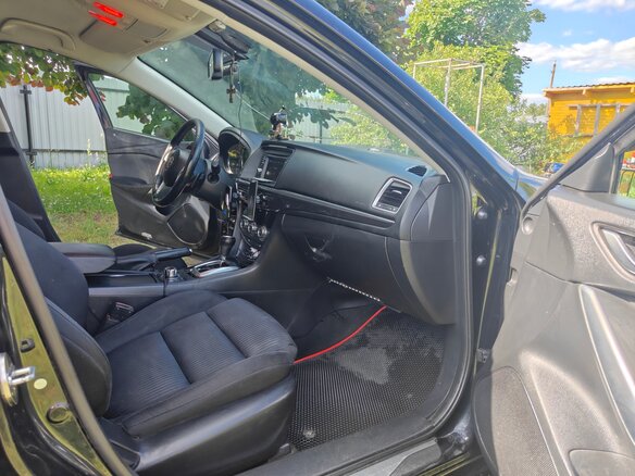 2014 Mazda 6 III (GJ), чёрный, 1510000 рублей - вид 6