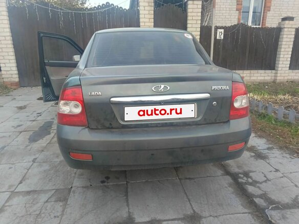 2008 Lada (ВАЗ) Priora I, синий, 205000 рублей - вид 10