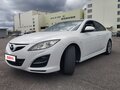 2012 Mazda 6 II (GH) Рестайлинг, белый, 990000 рублей