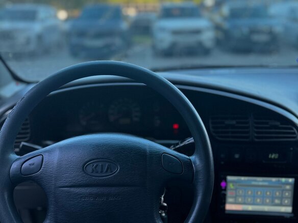 2005 Kia Spectra I Рестайлинг 2, серый, 235000 рублей - вид 18