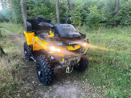 2017 BRP Can-Am Outlander Max XT-P 650T, жёлтый, 1060000 рублей, вид 2