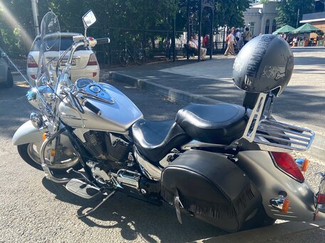 2009 Honda VTX 1300, серебристый, 795000 рублей, вид 5
