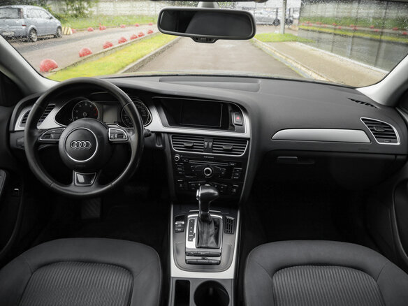 2013 Audi A4 IV (B8) Рестайлинг, чёрный - вид 10