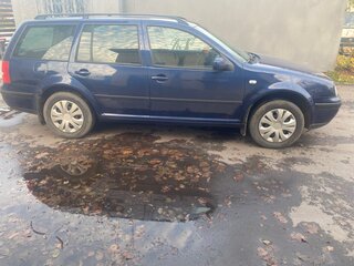2003 Volkswagen Golf IV, синий, 330000 рублей, вид 4