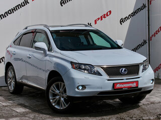 2011 Lexus RX 450h III, белый, 2200000 рублей, вид 3