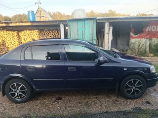 2001 Opel Astra G, синий, 350000 рублей, вид 2