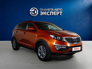 2013 Kia Sportage III, оранжевый, 1100000 рублей, вид 4