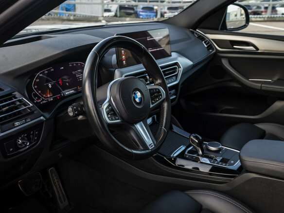2021 BMW X4 20i II (G02) Рестайлинг, серый, 5679000 рублей - вид 11