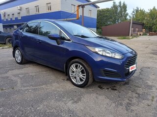 2016 Ford Fiesta Mk6 Рестайлинг, синий, 620000 рублей, вид 2