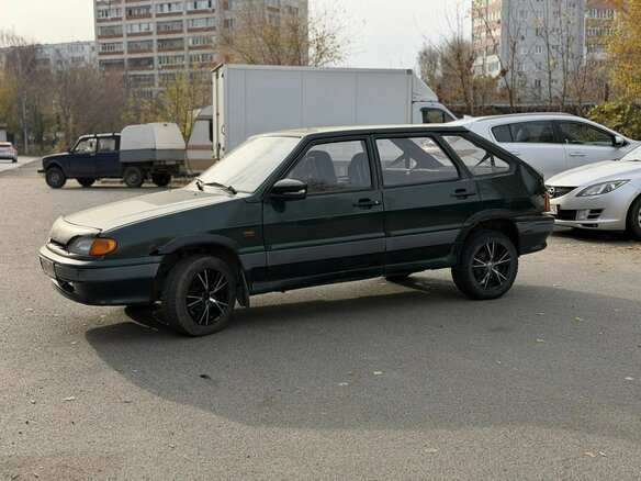 2004 Lada (ВАЗ) 2114, зелёный, 75000 рублей - вид 4