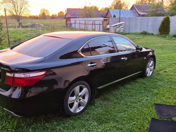 2006 Lexus LS Long 460 L IV, чёрный, 1383000 рублей - вид 6