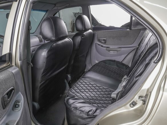 2005 Hyundai Accent II Рестайлинг, жёлтый, 399000 рублей - вид 10