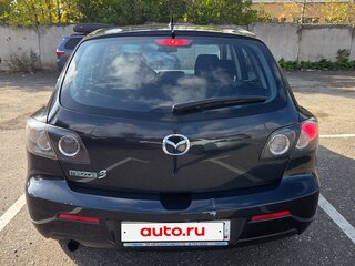 2007 Mazda 3 I (BK) Рестайлинг, чёрный, 560000 рублей, вид 4