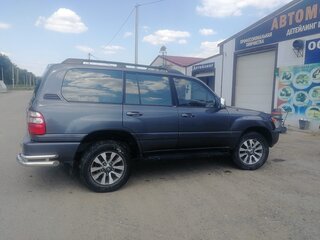 2003 Toyota Land Cruiser 100 Series Рестайлинг 1, серый, 1850000 рублей, вид 4