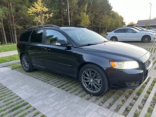 2010 Volvo V50 I Рестайлинг, чёрный, 569000 рублей, вид 3