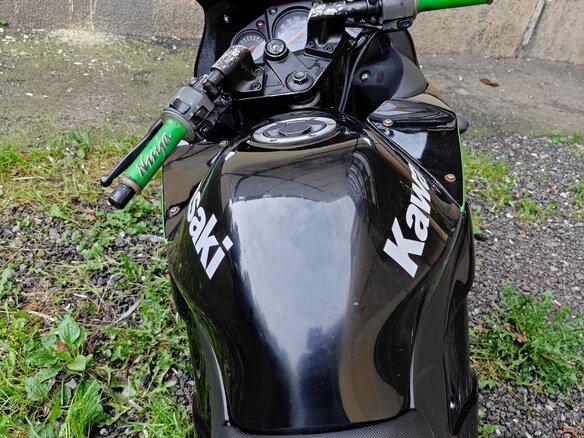 2008 Kawasaki Ninja 250R, зелёный, 220000 рублей - вид 5