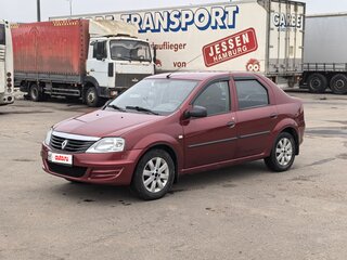 2012 Renault Logan I Рестайлинг, красный, 320000 рублей, вид 1