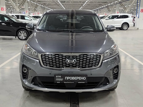 2018 Kia Sorento 6-speed III Prime Рестайлинг, серый, 1730000 рублей, вид 2