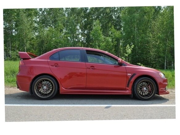 2008 Mitsubishi Lancer Evolution X, красный, 5250000 рублей
